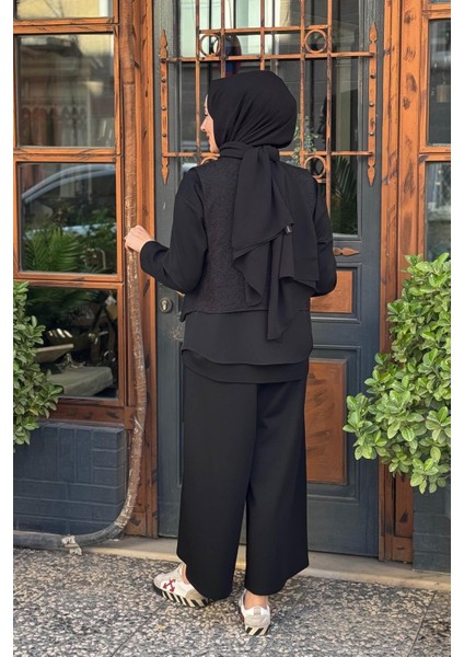Fuat Gürşen Pantolonlu Takım 25K-4704 Siyah indirimleri