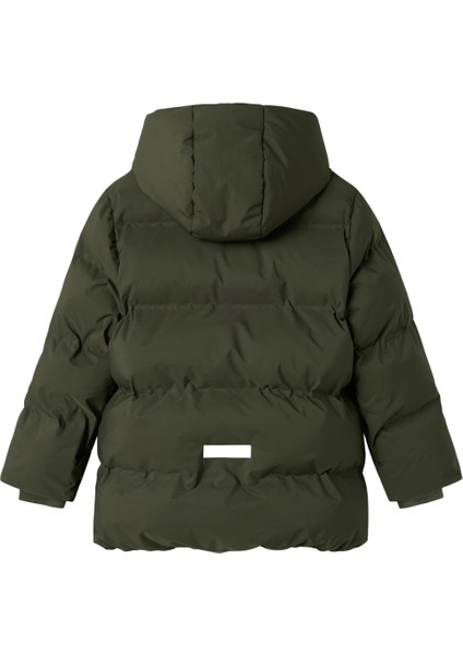 Nknmusk Puffer Jacket Tb Yeşil Unisex Çocuk Mont modelleri