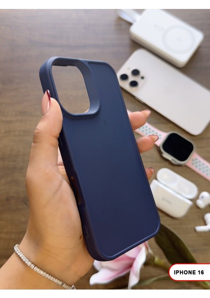 iPhone 16 Uyumlu Kamera Korumalı Darbeye Dayanıklı Renk Atmayan Keep Silikon Kılıf