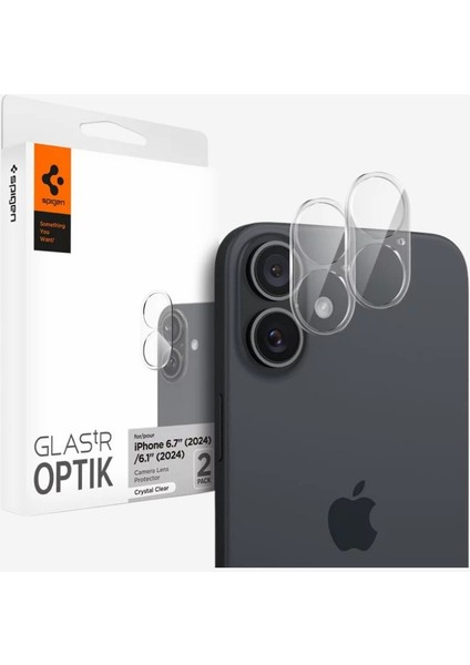 iPhone 16 / 16 Plus ile Uyumlu Kamera Lens Camı Koruyucu GLAS.tR Optik (2 Adet) Crystal Clear - AGL07923 modelleri