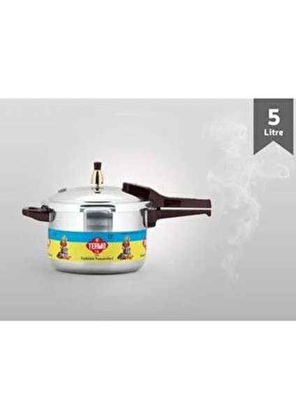 Alüminyum Düdüklü Tencere 5 L Paslanmaz Çelik Tek Elle Açma Özelliği ile modelleri