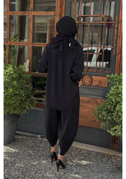 Almarwah Pantolonlu Takım 202885 Siyah fırsatları