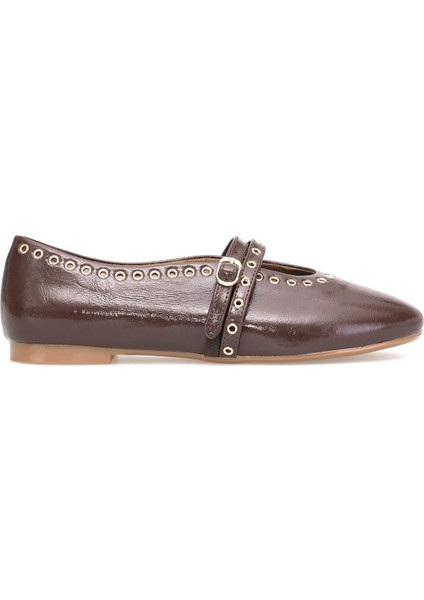 Elit PM567 K1065 Kadın Babet Kahverengi