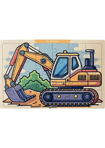 Ahşap Puzzle 24 Parça 20X30 cm