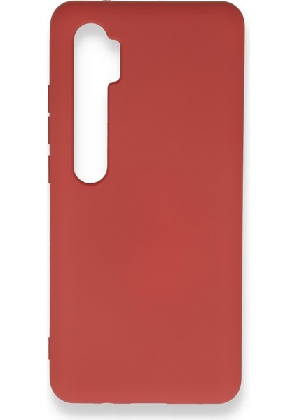 Xiaomi Mi Note 10 Lite Içi Kadife Kaplı Esnek Silikon Kapak Ryc/ Nano Lansman