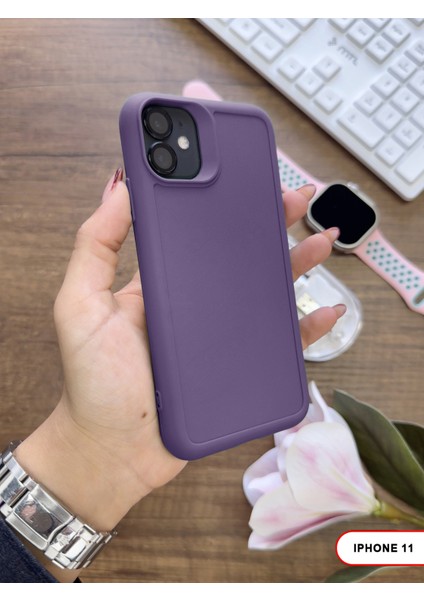 iPhone 11 Uyumlu Kamera Korumalı Darbeye Dayanıklı Renk Atmayan Keep Silikon Kılıf