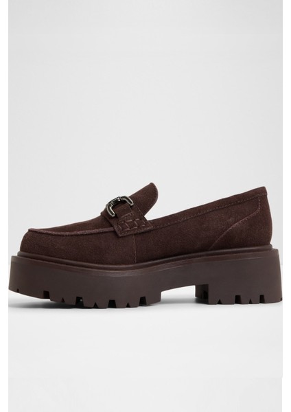 Oneameth Ayakkabı Düz Oxford & Loafer - Kahverengi modelleri