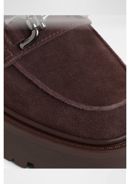 Oneameth Ayakkabı Düz Oxford & Loafer - Kahverengi