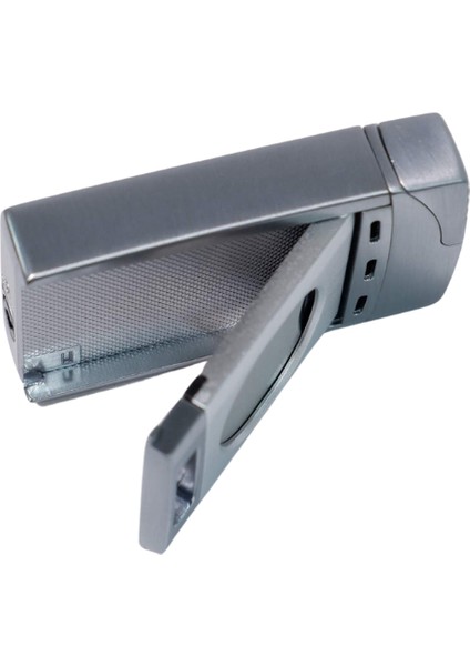 Çift Torch Pürmüz Gümüş Puro Çakmağı modelleri