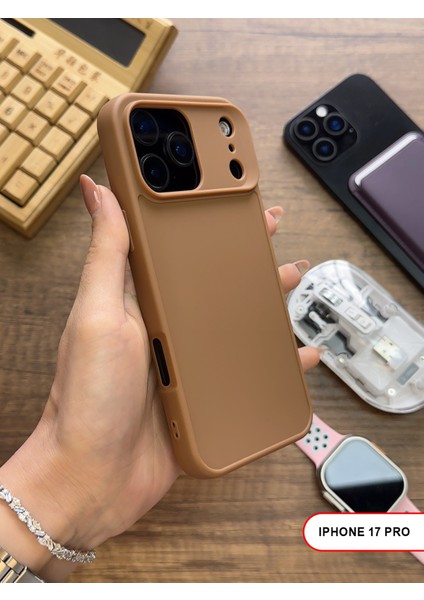 iPhone 17 Pro Uyumlu Kamera Korumalı Darbeye Dayanıklı Renk Atmayan Keep Silikon Kılıf
