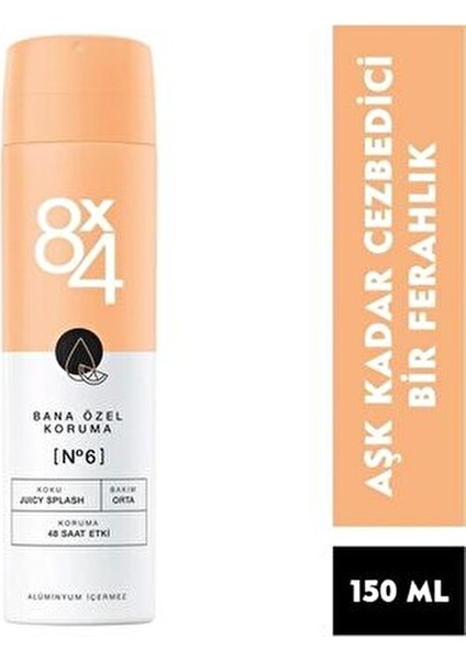 Kadın Sprey Deodorant Juicy Splash Ferahlatıcı Etki 150 ml 48 Saat Koruma fiyatları