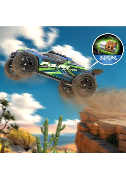 80 Km/h Hız Yapan Süspansiyonlu Profesyonel Kumandalı Arazi Aracı Rock Crawler Servo Motor 46 Cm. indirimleri
