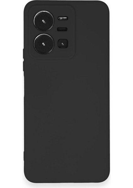 Vivo Y35 Içi Kadife Kaplı Esnek Silikon Kapak Ryc/ Nano Lansman