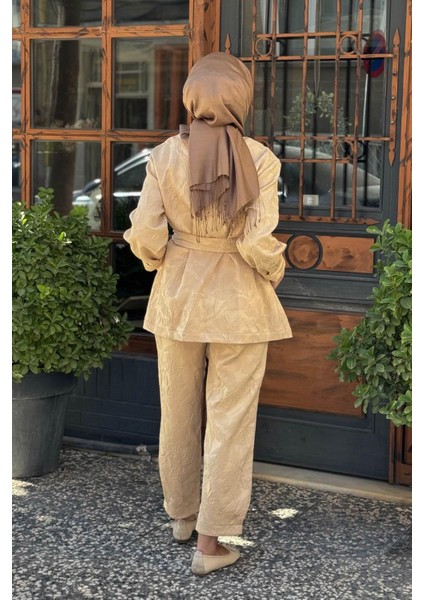 Pantolonlu Takım 26KZ10127 Bej fırsatları