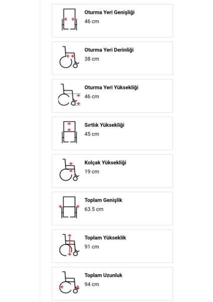 G503 Alüminyum Transfer Sandalyesi fırsatları