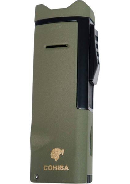 3 Torch Pürmüz Yeşil Puro Çakmağı