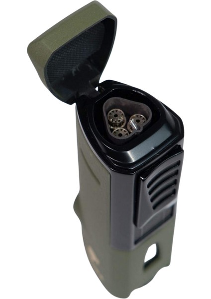 3 Torch Pürmüz Yeşil Puro Çakmağı modelleri