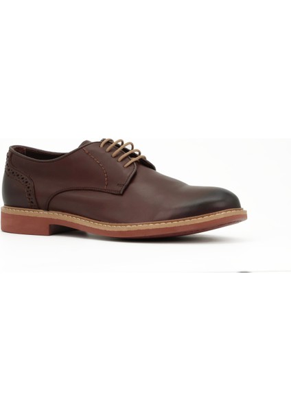 Hakiki Deri Kahverengi Casual Erkek Ayakkabı Rahat Tpu Taban - 2650 fiyatları