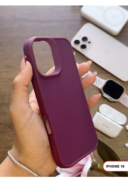 iPhone 16 Uyumlu Kamera Korumalı Darbeye Dayanıklı Renk Atmayan Keep Silikon Kılıf