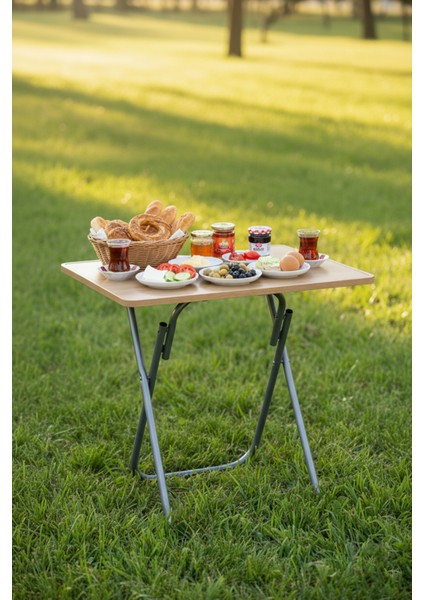 Katlanır Metal Ayaklı Demonte Mutfak Oyun Bahçe Masası fiyatları