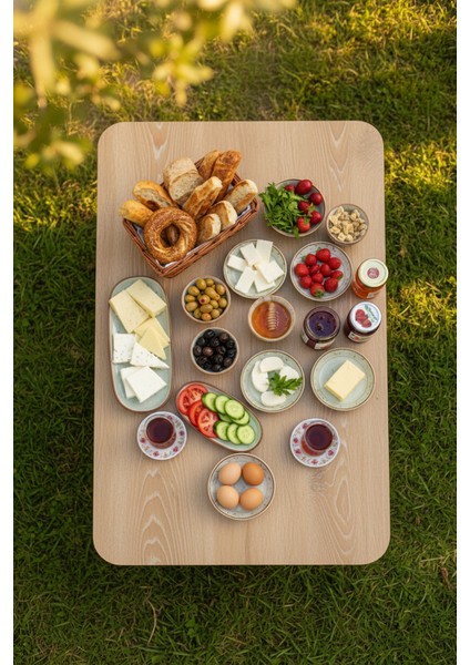 Katlanır Metal Ayaklı Demonte Mutfak Oyun Bahçe Masası modelleri