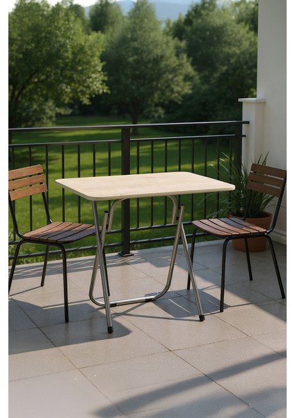 Katlanır Metal Ayaklı Demonte Mutfak Oyun Bahçe Masası indirimleri