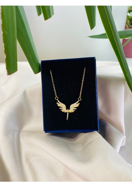 Anka Kuşu Paslanmaz Çelik Kadın Kolye modelleri