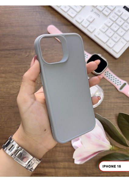 iPhone 15 Uyumlu Kamera Korumalı Darbeye Dayanıklı Renk Atmayan Keep Silikon Kılıf