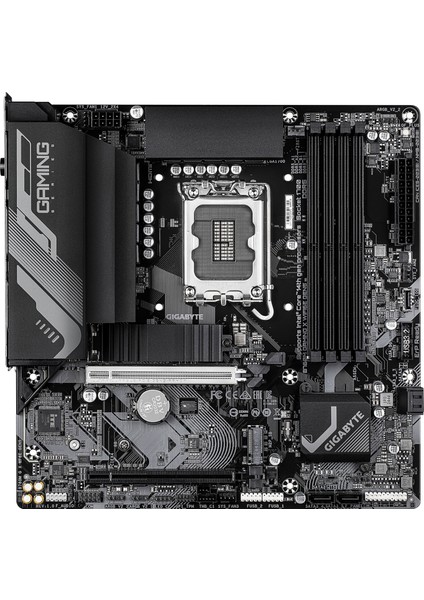 Gıgabyte B760M Gamıng x WIFI6E Gen5 7600MHZ (Oc) Ddr5 M.2 LGA1700 Atx Anakart fiyatları