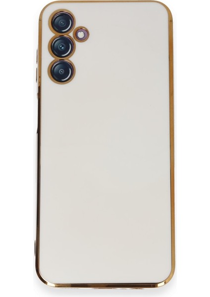 Samsung Galaxy M14 5g Kılıf Şık ve Parlak Silikon Kapak Ryc/volet