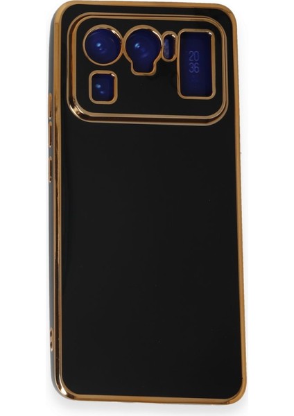 Xiaomi Mi 11 Ultra Kılıf Parlak Yapılı Esnek Volet Silikon Kapak