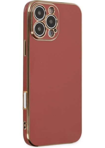 iPhone 16 Pro Kılıf Şık ve Parlak Silikon Kapak Ryc/volet