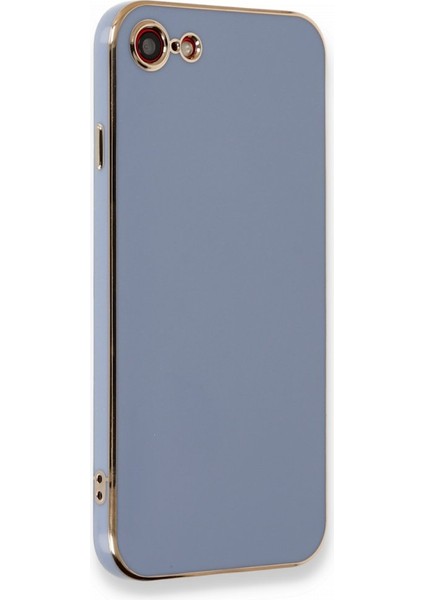 iPhone 7 Kılıf Şık ve Parlak Silikon Kapak Ryc/volet