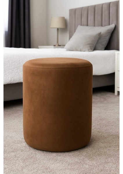 Nubuk Kumaş Kare Puf 40×40×45 cm – Dekoratif Oturma Makyaj Pufu Yuvarlak Bench fiyatları