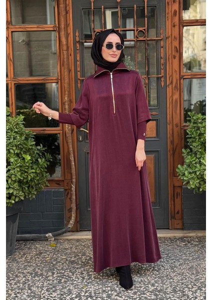 Mıss Dalida Elbise T26K-4006 Bordo