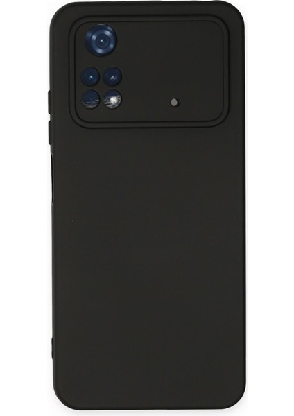 Poco M4 Pro 4g Içi Kadife Kaplı Esnek Silikon Kapak Ryc/ Nano Lansman