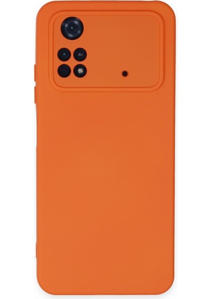 Poco M4 Pro 4g Içi Kadife Kaplı Esnek Silikon Kapak Ryc/ Nano Lansman