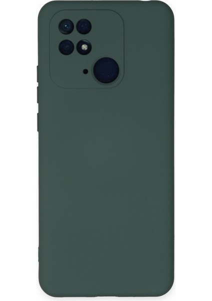 Redmi 10C Içi Kadife Kaplı Esnek Silikon Kapak Ryc/ Nano Lansman