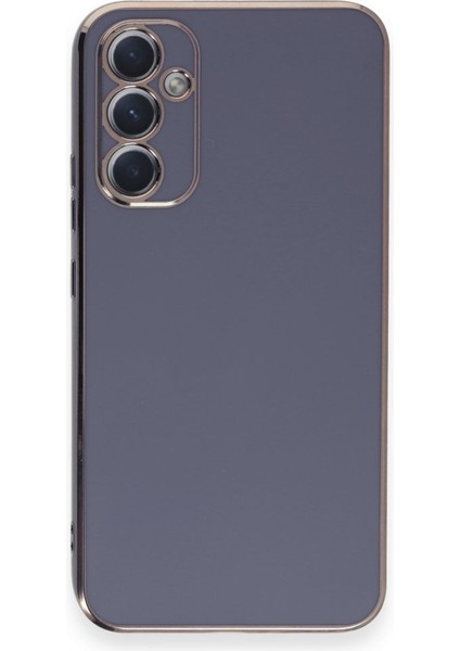Samsung Galaxy A34 5g Kılıf Şık ve Parlak Silikon Kapak Ryc/volet