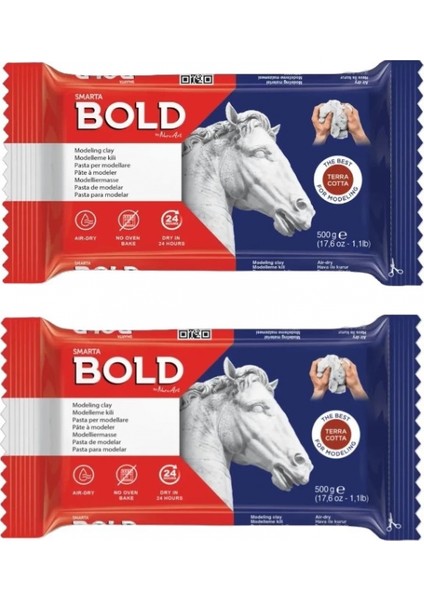 Seramık Hamuru Kahverengi 500 gr ( 2 Adet )