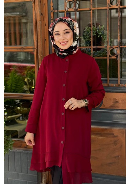 Redshow Ceket 26055 Bordo modelleri