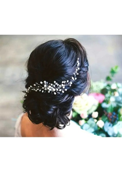 Gelin Nikah Aksesuarı ve Düğün Aksesuarı Taşlı Gelin Kına Tacı,nikah Düğün Nişan Aksesuarı