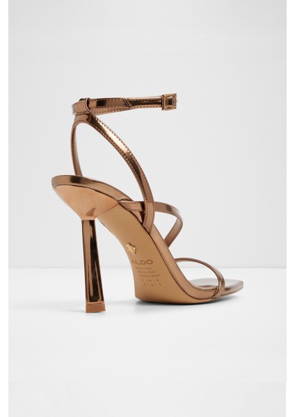 Scintilla Sandalet Yüksek Topuklu Sandalet Abiye Sandalet - Kahverengi fiyatları
