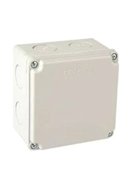 Termo Plastik Sıva Üstü Buat 110x110x75 mm 8 Girişli Koruyucu Kapaklı fiyatları