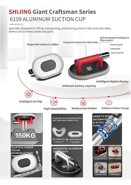 Shijing Alüminyum Vantuz 6109 fiyatları