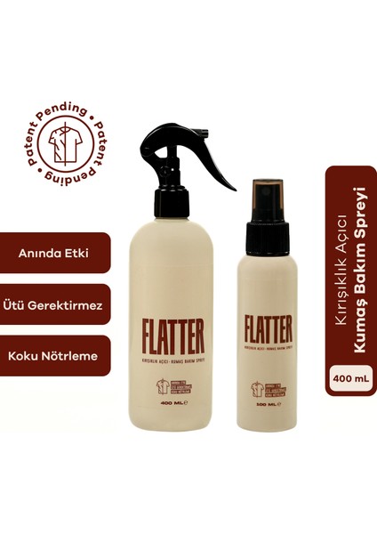 Kırışıklık Açıcı & Kumaş Bakım Spreyi 400ML + 100ML