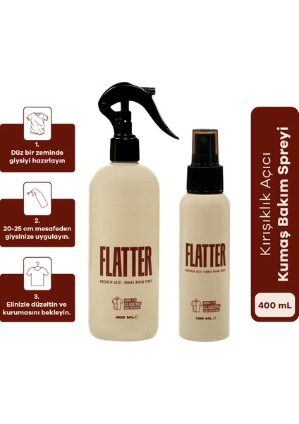 Kırışıklık Açıcı & Kumaş Bakım Spreyi 400ML + 100ML fiyatları