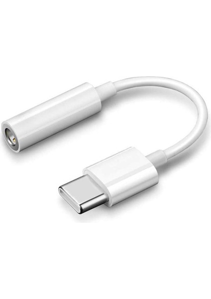 Type-C To 3.5mm Kulaklık Adaptörü - Usb-C Ses Dönüştürücü, Dac Chipli, Yüksek Çözünürlüklü Ses Kalitesi, 15 / ///ipad Pro Uyumlu