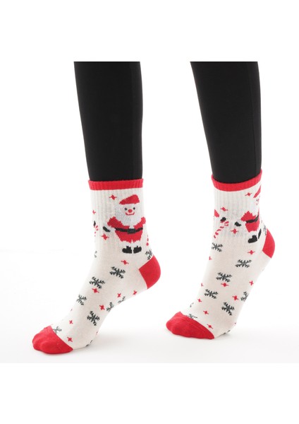 Premium Yılbaşı Temalı Pamuklu Soket Çorap fiyatları