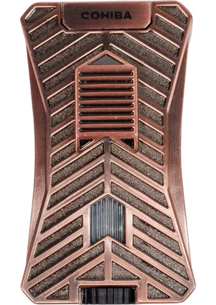 Çift Torch Pürmüz Bronz Puro Çakmağı